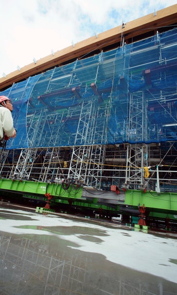 Raising the roof on 2020 Tokyo Olympics gymnastics venue